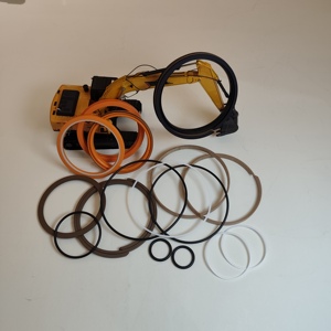 Hydraulik-Dichtungssatz für Bagger, Maßgefertigt mit Hoher Temperaturbeständigkeit, FKM NBR für Hyundai R220LC-<span class=keywords><strong>5</strong></span> Schaufelzylinder 31Y1-13800 - Product Image 2