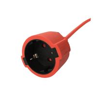 Câble d'extension électrique à 3 broches certifié VDE norme européenne résistant aux UV, prise Schuko allemande à 3 broches, appareil électroménager