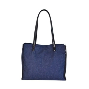 Sacs fourre-tout en jean vintage personnalisés pour filles, fabriqués en usine au Vietnam, sacs à main haute couture - Product Image 4