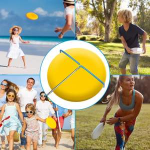 แผ่นดิสก์กอล์ฟรีทรีฟเวอร์พร้อมตะขอสแตนเลสทนทานแผ่นรีทรีฟเวอร์แบบปรับสีได้ - Product Image 2