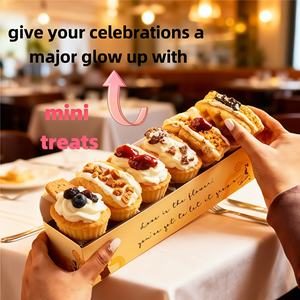 Logotipo Personalizado para Cajas de Papel de Grado Alimenticio para Pasteles, <span class=keywords><strong>Galletas</strong></span>, Donas y Pan en Lugares Específicos Durante <span class=keywords><strong>las</strong></span> Festividades - Product Image 2