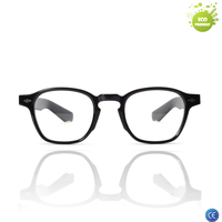 Montures de lunettes optiques de créateur en acétate, lunettes anti-lumière bleue, monture anti-lumière bleue