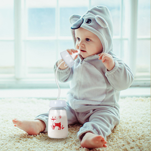 Commercio all'ingrosso di latte per neonati che allatta <span class=keywords><strong>biberon</strong></span> a mano libera per bambini BPA Free allattamento al seno portabottiglie - Product Image 6