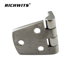 Charnière trapézoïdale en acier inoxydable RICHWITS 38x57mm, charnière industrielle pour meubles à montage en surface - Product Image 4