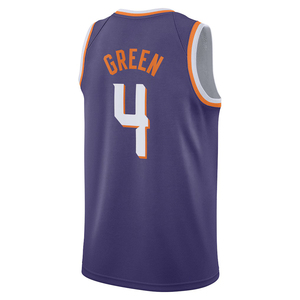 Hommes # 4 Maillots de basket personnalisés Vert Phénix, brodés, uniformes de jeunesse, vêtements de sport avec logos thermocollés - Product Image 1