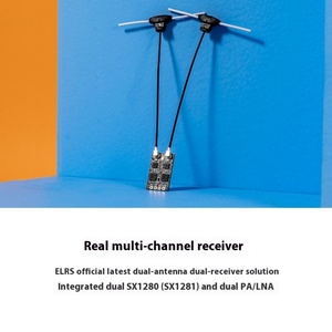 Betafpv Super D elrs 2.4G ตัวรับสัญญาณหลากหลาย915 & 868MHz สำหรับยานพาหนะ RC และอุปกรณ์เสริมขี่ผ่านเทคโนโลยีพลาสติกวัสดุ - Product Image 3