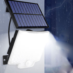 Factiory Supply Ip65 Waterdichte Groothoek Bewegingssensor Afstandsbediening Integreren Split Zonne-Verlichting 200Leds Verlichting Voor Tuin - Product Image 4