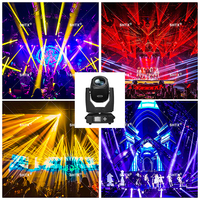 Projecteur professionnel SHTX 380W BSW à tête mobile pour club, soirée, scène, DJ, spectacle, 350W 17R 3-en-1 Wash Moving Heads Beam Gobo Light