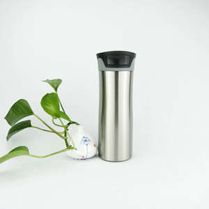 Modern Travel 500ml Double Layer Stainless Steel Vacuum Insulated <b>Coffee</b> Cup-Leak-Proof Business Gift for Car Use - Product Image 3
