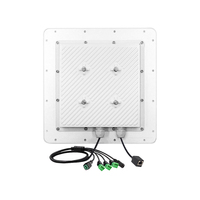 Lecteur RFID VHF autonome GSC A200, système de contrôle d'accès, étanche IP66, distance de lecture de 15 m pour accès aux portes/véhicules