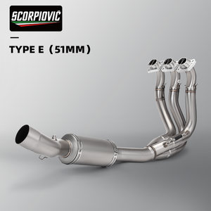 2021-2023 para <span class=keywords><strong>Triumph</strong></span> <span class=keywords><strong>Trident</strong></span> 660 Sistema de tubo de escape deportivo nuevo enlace de acero inoxidable deslizante para motor de motocicleta Tiger 660 para - Product Image 4