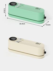 Tragbare Mini-Vakuum ier maschine Handheld mit Haken Automatische Qualität USB/Batterie betriebene Haushalts garage Auto Verwendung aus Kunststoff - Product Image 2