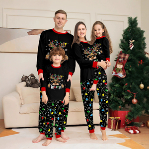 Custom <strong>Christmas</strong> 2026 New Products <strong>Christmas</strong> <strong>Couple</strong> Matching Pajamas Set <strong>Christmas</strong> <strong>Pyjamas</strong> Family Set - Product Image 1