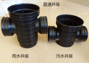 HDPE precast nhựa kiểm tra buồng cho hệ thống thoát nước ngầm hệ thống thoát nước cửa cống truy cập - Product Image 5