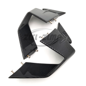 En stock pour BMW S1000RR 2019-2022 Noir Mat Pièces Modifiées Plaque Latérale Aile Fixe Air - Product Image 6