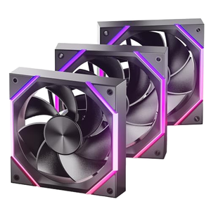 Ventilateur PC ARGB rapide 120MM inversé [<span class=keywords><strong>3</strong></span> pièces] [HDB] 2000 RPM/61.5 CFM/2.16 MMH2O 5V <span class=keywords><strong>3</strong></span> broches ARGB 12V 4 broches PWM Silencieux 50000 - Product Image 1