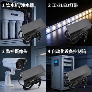 Jingruian 24V 4A <b>Power</b> <b>Adapter</b> 96W DC Output For Water Dispensers Purifiers LED Strips - Product Image 4