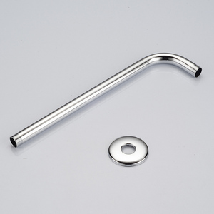 Accessoires de <span class=keywords><strong>robinet</strong></span> de salle de bain fixe mural Bras de <span class=keywords><strong>douche</strong></span> en acier inoxydable chromé - Product Image 2