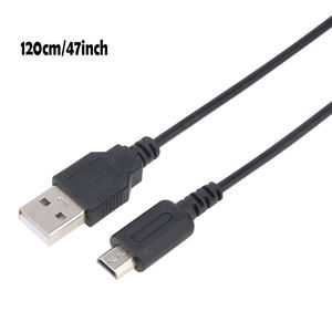 Câble de charge USB <span class=keywords><strong>DS</strong></span> Lite de 3,9 pieds avec support en plastique UNIQUEMENT pour NDSL, PAS pour 3DS 2DS <span class=keywords><strong>DS</strong></span> - Product Image 1