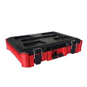 Valise de rangement d'outils professionnelle à grande capacité, étanche, en <span class=keywords><strong>plastique</strong></span>, avec fermeture, <span class=keywords><strong>60L</strong></span>, double roues pivotantes, personnalisable OEM/ODM - Product Image 5