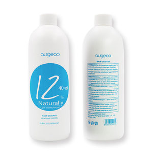 Produits professionnels de salon de marque privée réparant la décoloration endommagée crème colorant nourrit la poudre décolorante au peroxyde pour cheveux - Product Image 1