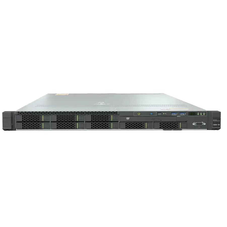 FusionServer 1288HV6 32 DDR4 DIMM ve 10supports 1U raf sunucusu 1288hv6 destekler