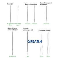 Ensemble d'instruments orthopédiques au prix d'usine, type Quick-pack, kit d'instruments pour membres inférieurs