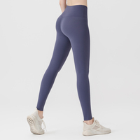 Leggings de yoga de cintura alta para mujer, efecto levantamiento de glúteos, control de abdomen, a prueba de sentadillas, secado rápido, elásticos, para entrenamiento y gimnasio, desde almacén de EE. UU.