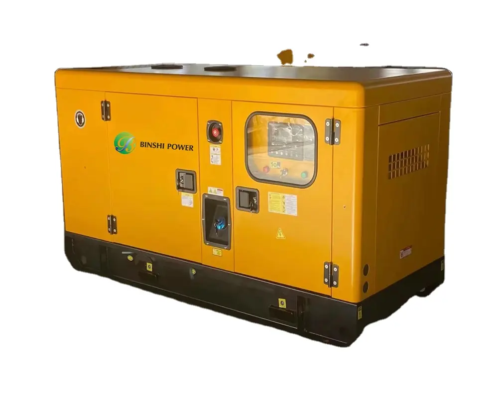 Super Silent Diesel Generator 30kva To 350 Kva Generator 60Hz 50Hz For Commercial Mall Standby Use Soundproof Diesel Generator