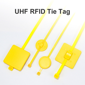 UHF <span class=keywords><strong>RFID</strong></span> 라벨 타이 태그 장거리 UHF <span class=keywords><strong>RFID</strong></span> 플라스틱 케이블 씰 지퍼 타이 태그 물류용 - Product Image 2