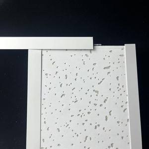 Plafond suspendu en acier galvanisé de haute qualité au design moderne, grille en T, couleur blanche, garantie de 3 ans, composants de plafond d'usine - Product Image 3