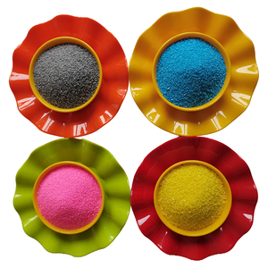 Premium spiaggia di sabbia colorata Fine per uso decorativo per le decorazioni di nozze spiaggia e sabbia di arte forniture - Product Image 5