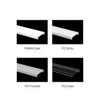 Profilé de bande lumineuse LED de 30x20MM, Extrusion de canal en Aluminium avec diffuseur, couvercle de PC, profilé en Aluminium Led