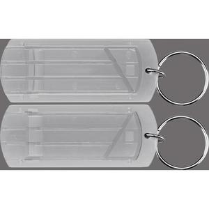 Porte-clés sifflet anneau fendu, outil de sécurité d'urgence pour l'extérieur, cadeaux promotionnels d'entreprise, cadeaux personnalisés pour événements - Product Image 2