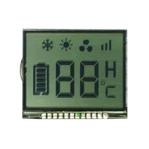 Factory Custom Small Middle Size TN VA Monochrome Digital Watch Lcd Display