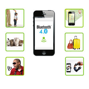 Mini traqueur Gps Portable Mini BT OEM Traqueur GPS Localisateur Anti-perte Tag Alarme Traqueur Pour Animaux Chien Chat Enfant Portefeuille Voiture - Product Image 3