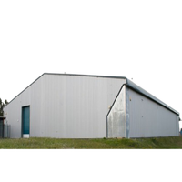 Entrepôt préfabriqué moderne en structure d'acier haute résistance avec acier Q345B pour stockage industriel et commercial