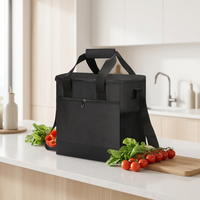 Sac isotherme en tissu Oxford - Sac de pique-nique pliable portable de grande capacité pour l'extérieur