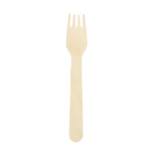 Natural birch wooden fork blanks 165x24 mm (unsorted) disposable biodegradable custom forks eco friendly wooden cutlery