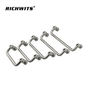 Manijas Industriales para Gabinetes de Distribución, Acero Inoxidable 304, Forma de U, Manijas Mecánicas para Cajones y Puertas de Cajas de Distribución - Product Image 2