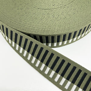 जिन्शा टेक्सटाइल थोक पॉलिस्टरजाक्वार्ड बुने बेल्ट, कपड़ों के बैकपैक बुने बेल्ट, पालतू कर्षण रस्सी बुना हुआ बेल्ट - Product Image 4