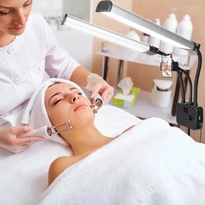 Lampe de beauté LED à double bras flexible à luminosité réglable, avec pince pour téléphone, pour photographie - Product Image 6