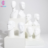 Maniquí de Alta Calidad, Práctico y Personalizable, Cabeza de Modelo Decorativa, Resistente y con Curvas, para Centro Comercial