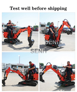 Thủy Lực Máy Xúc Mini Máy Xúc Nhỏ Bánh Xích Digger 800Kg 0.8 Tấn Mini Máy Xúc Với EPA CE - Product Image 6