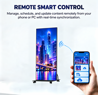 Écran d'affichage LED publicitaire numérique pliable d'intérieur Transtech COB P1.5 pour événements et expositions