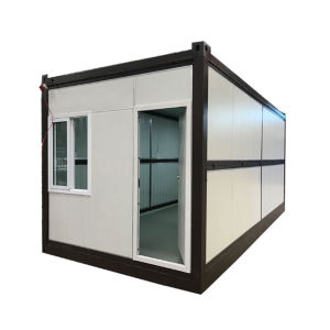 China Factory Custom Portable 20ft Foldable Office Container House <b>Small</b> Tiny Folding Outdoor Hotels Malls Sandwich Panel - Product Image 3