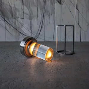 ホットセール コードレス アルミ製 LED テーブルランプ モダンラグジュアリー 室内/屋外兼用 ポータブル メタル タッチコントロール バッテリー駆動 レストラン向け - Product Image 3