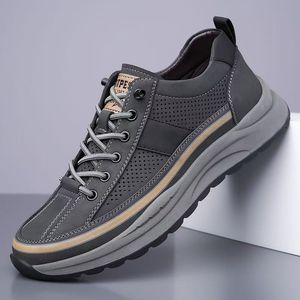 Chaussures pour hommes tendance 2026, nouvelle collection printemps, style moderne, semelle épaisse, haut de gamme, confortables, décontractées, sportives, style rétro - Product Image 5