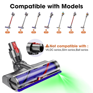 Nettoyant de remplacement pour Dysons V7 V8 <span class=keywords><strong>V10</strong></span> V11 V12 V15 Tête de brosse à poils à entraînement direct pour <span class=keywords><strong>aspirateur</strong></span> - Product Image 2
