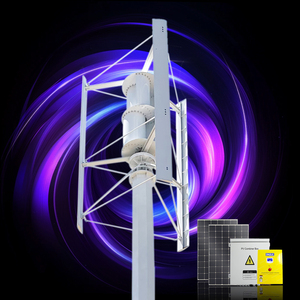 Hot Sale RX-HV 10kw 30kw 50kw Vertical Axis Residential Wind 120V 220V 380V Three Phase Magnet <b>Generator</b> RX-HV Residential Wind - Product Image 3